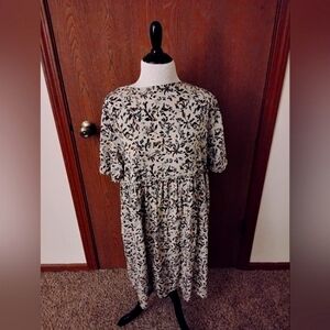 Plus Size Floral Dress.